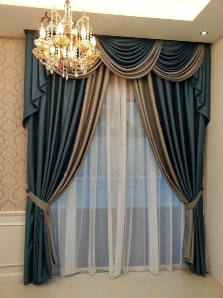 PALMET DESIGN CURTAIN W-1029