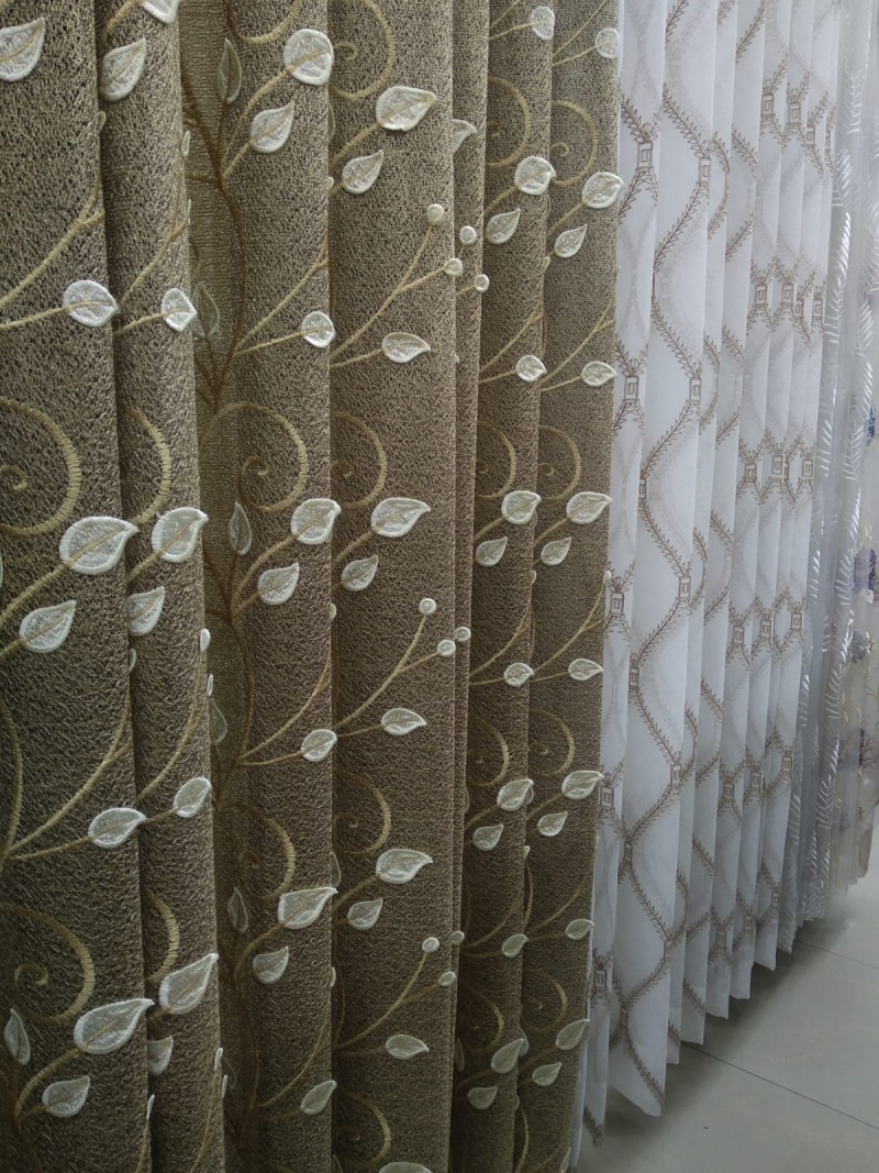 APICAL FLORAL CURTAIN V-3011 A