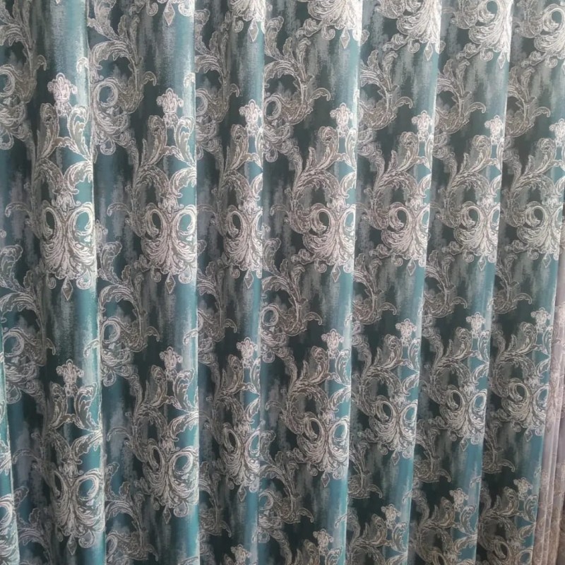 FLORAL DESIGN CURTAIN V-3013 B