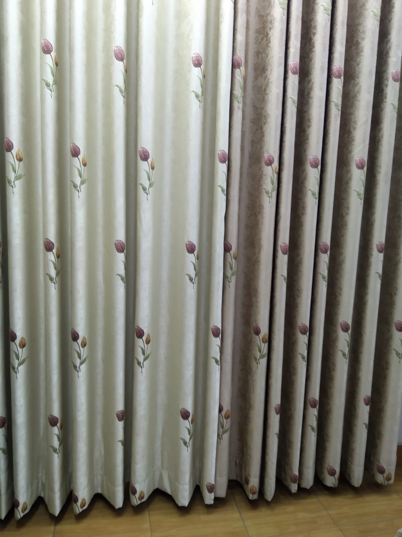 TULIP CURTAIN V-3020A