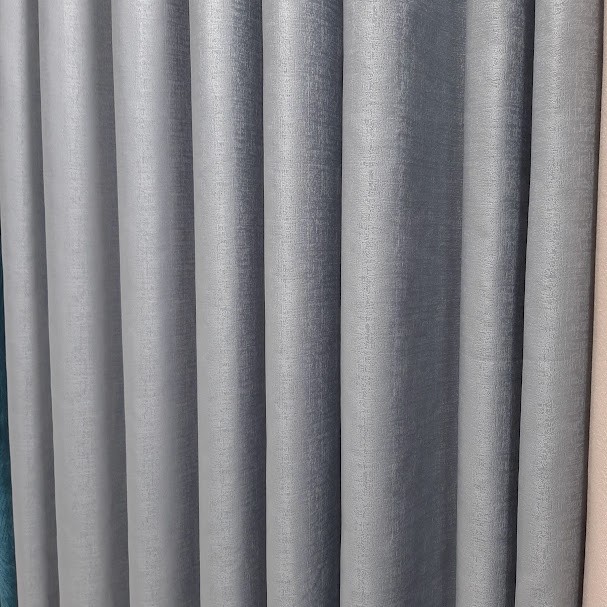 TEXTURE COLOR CURTAIN LX--9001