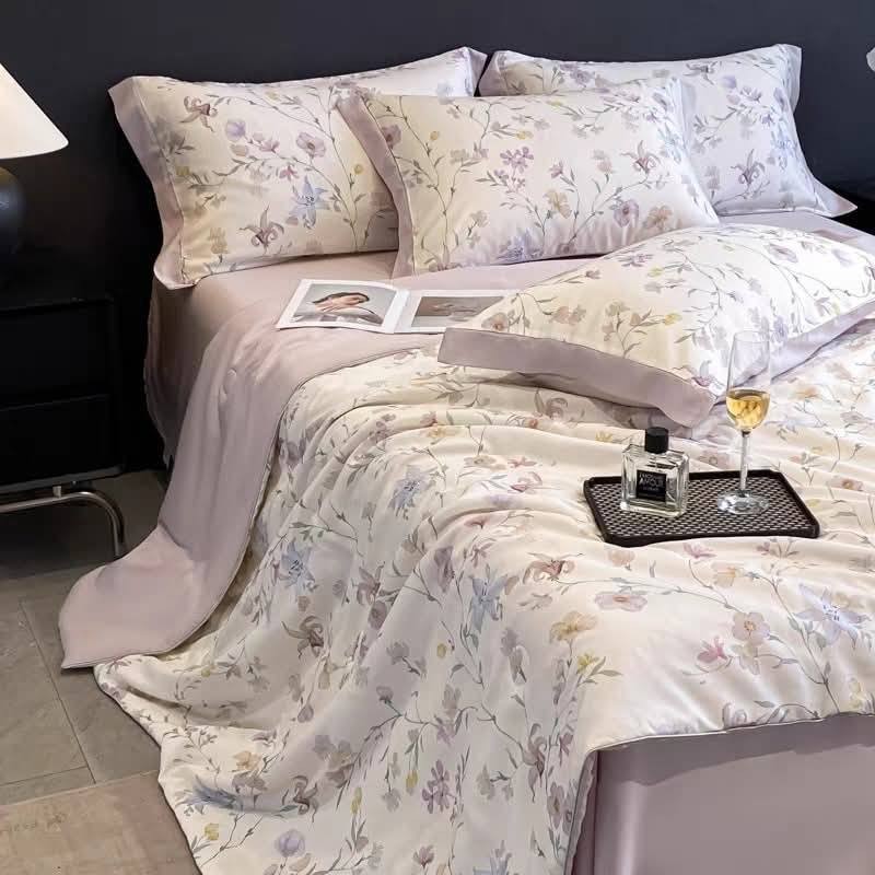 LATEST PREMIUM BED SHEETS SET D- 1012 I FOR LUXURY LIVING