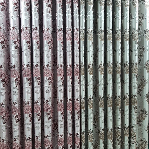 FLORAL CURTAIN W-1008
