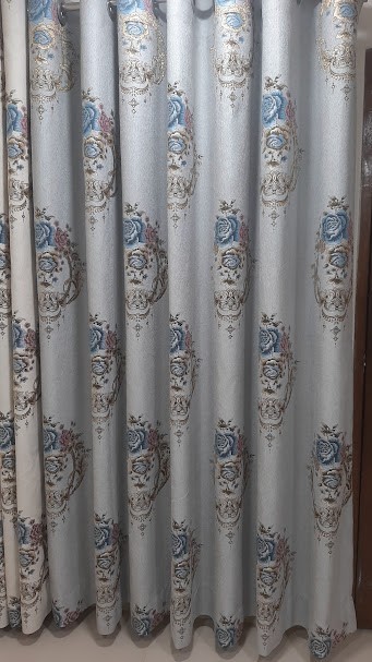 FLORAL CURTAIN W-1002 A