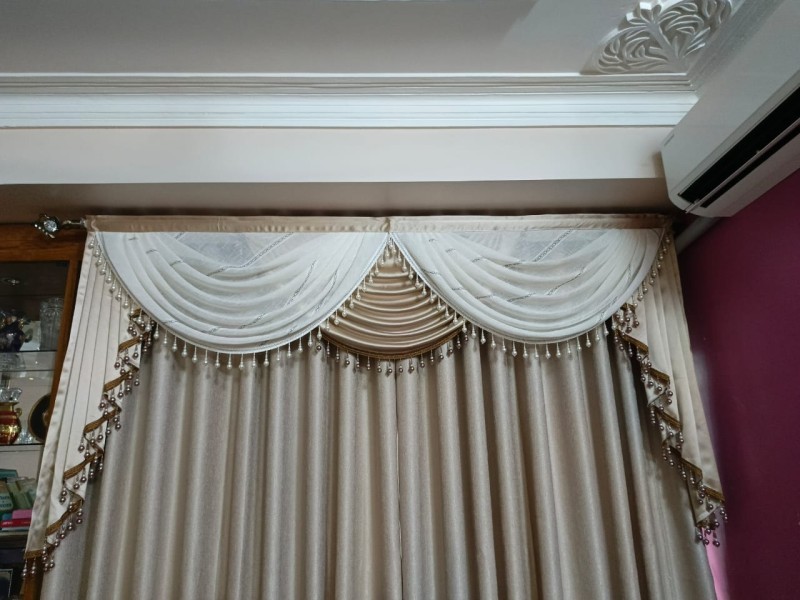 PALMET DESIGN CURTAIN M-1023