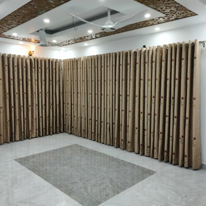 FLORAL CURTAIN V-3002