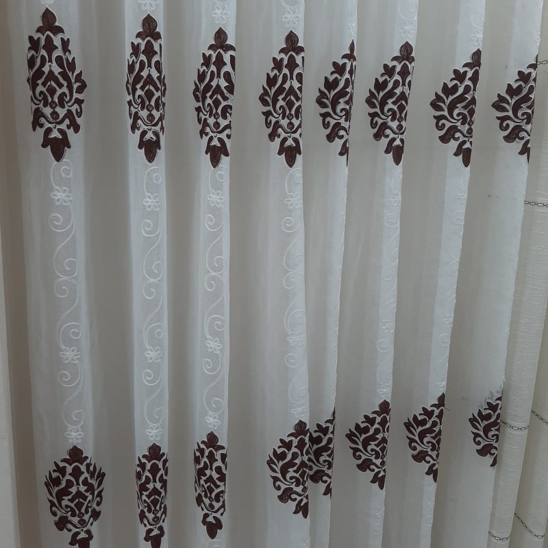 DESIGN SHEER CURTAIN W-1012 M