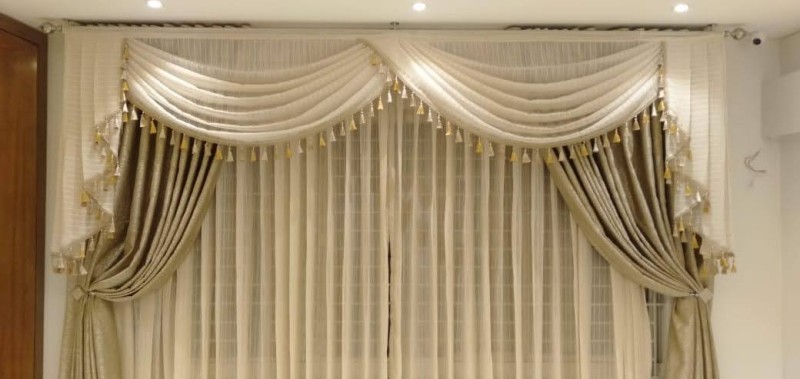 PALMET DESIGN CURTAIN D-1027