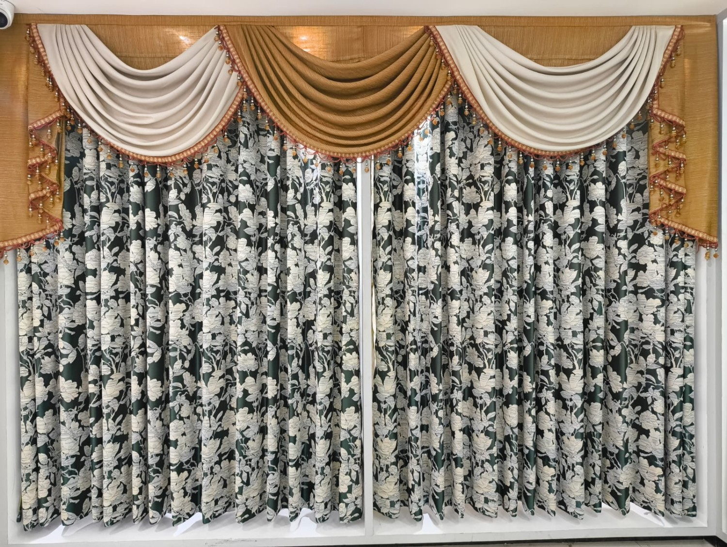 PREMIUM PALMET DESIGN CURTAIN W-2020 I FOR LUXURY LIVING