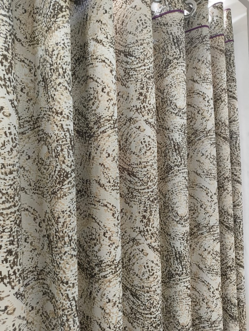 Curtain Pattern Design for Living Room D-2012