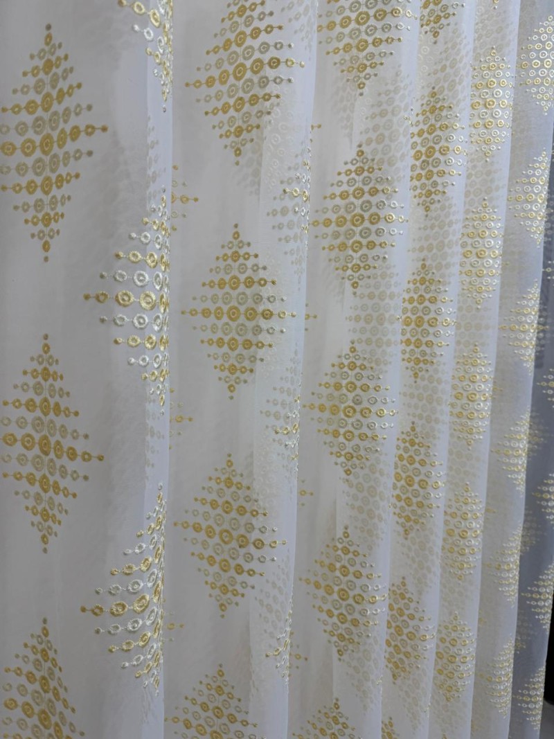 Best Premium Net Curtain Design W-1014