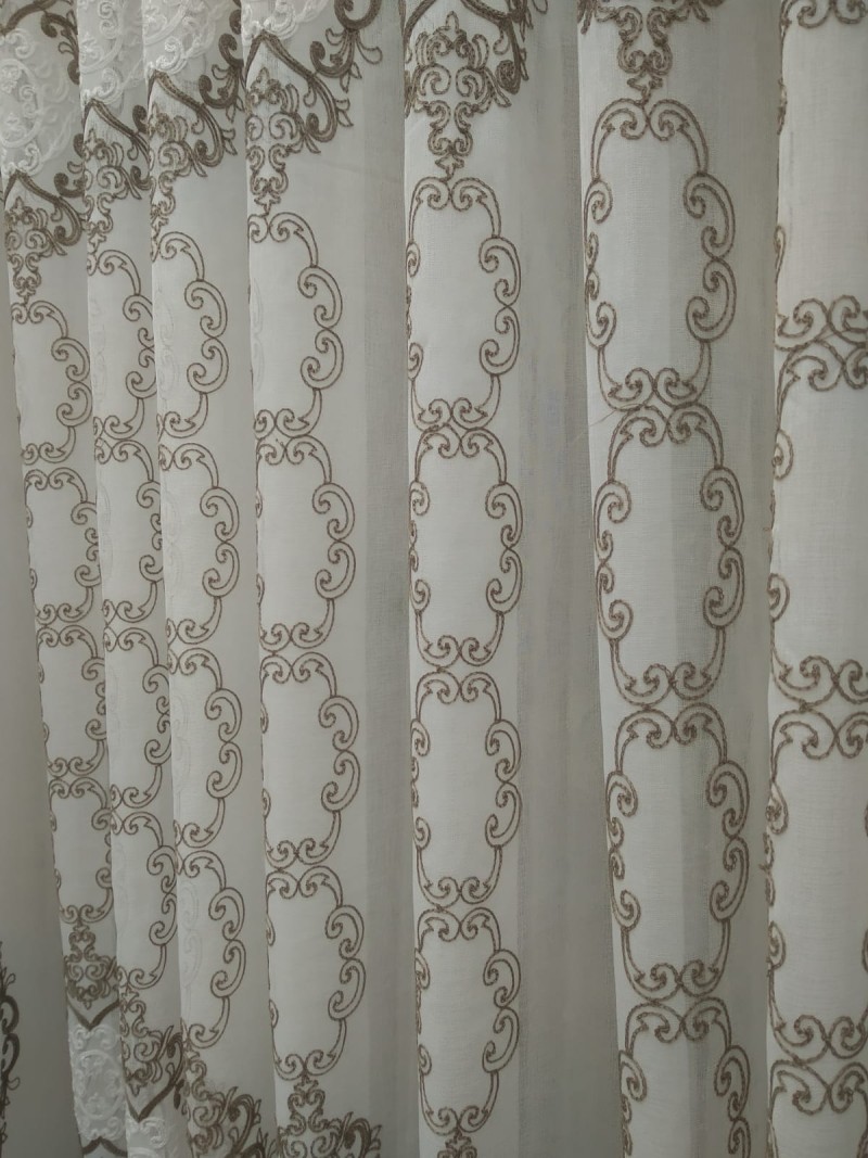 TRANSPARENT NET CURTAIN V-2012