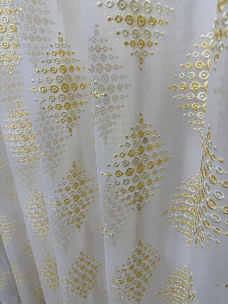 Dhong Curtain Transparent Net Curtain W-1005