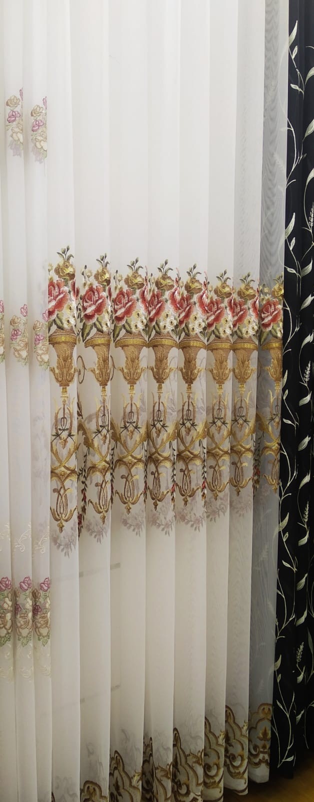 TRANSPARENT NET CURTAIN V-3012