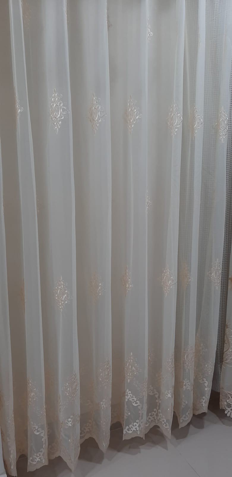 DESIGN NET CURTAIN W-1014