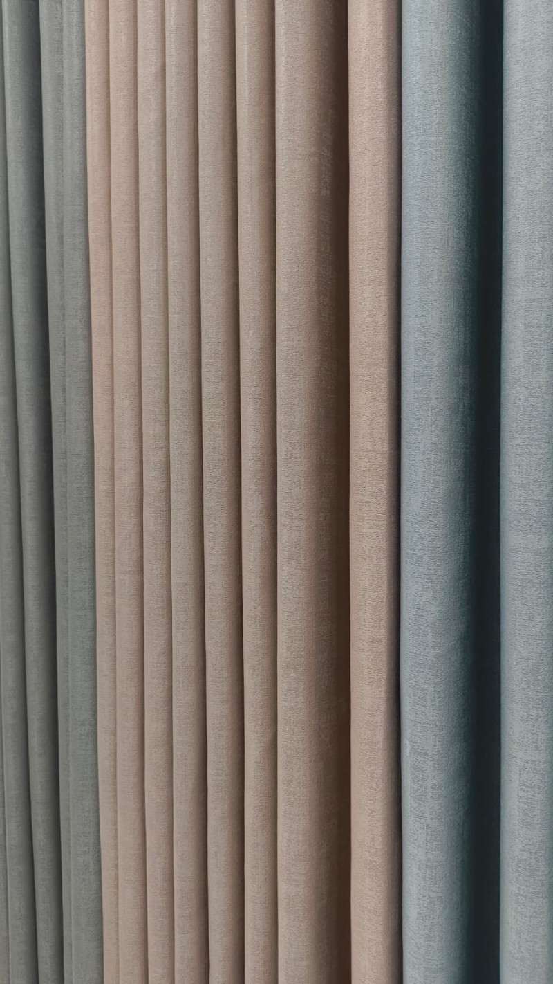 LUXURY SOLID COLOR CURTAINS V-3021