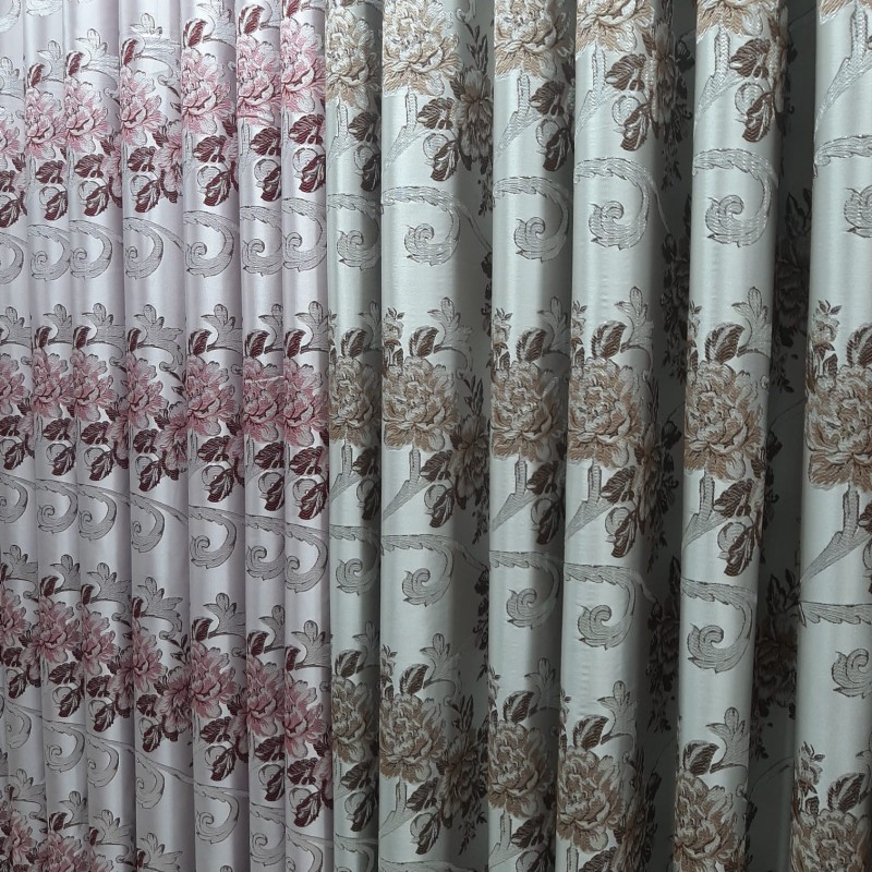 FLORAL CURTAIN W-1011