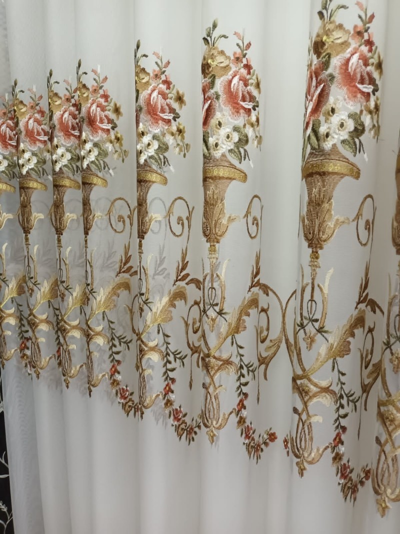 TRANSPARENT NET CURTAIN V-3012