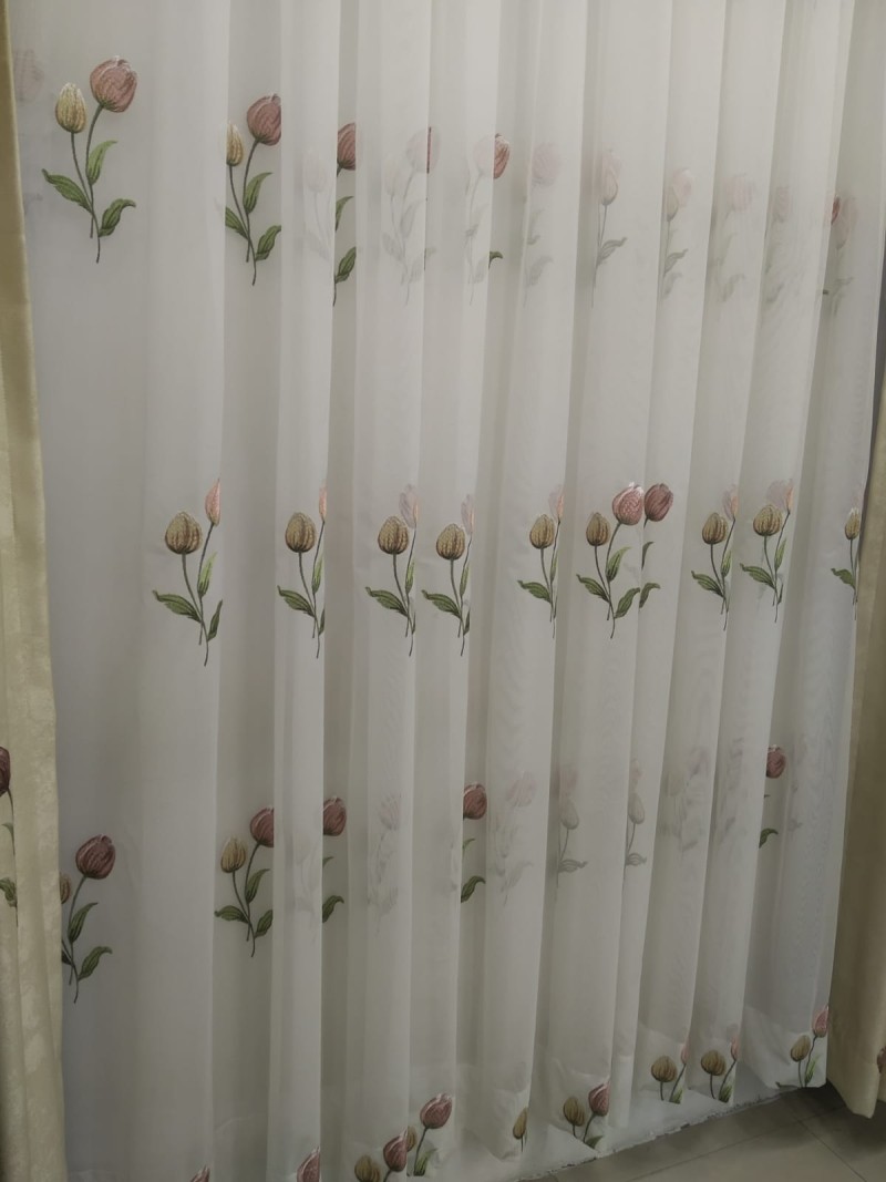 TULIP NET CURTAIN V-3022