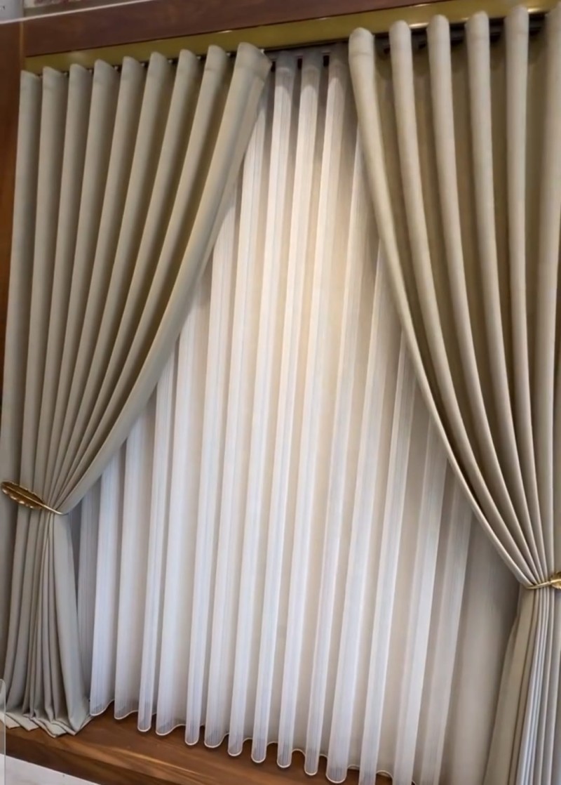 COLOUR SET CURTAIN W-1029