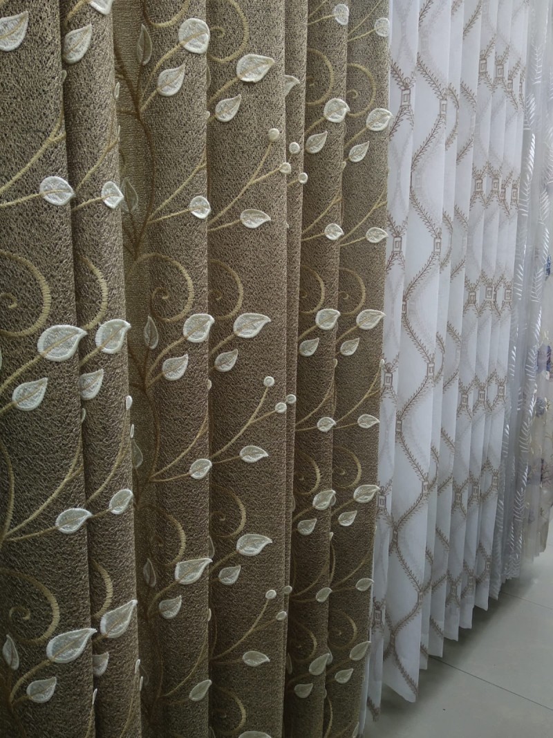 APICAL FLORAL CURTAIN V-3011 A