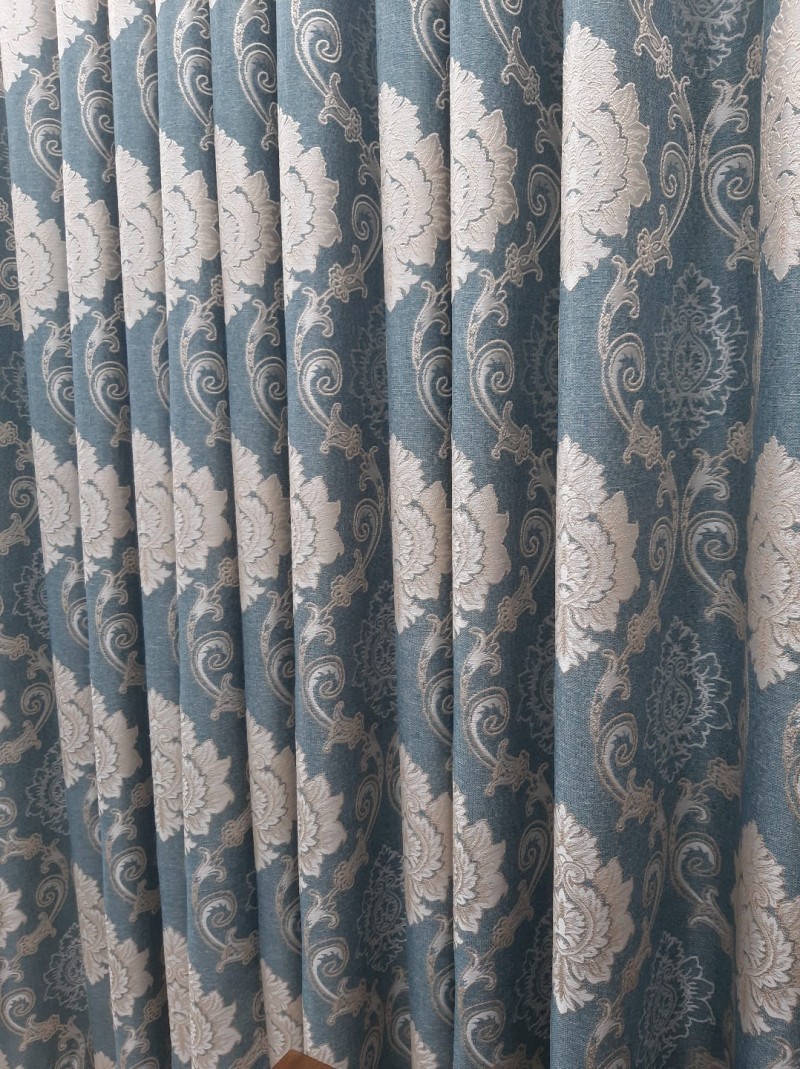 FLORAL DESIGN CURTAIN P-4021