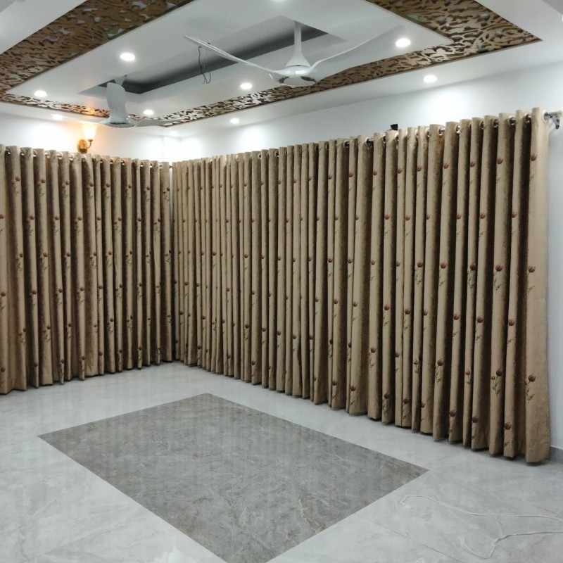 FLORAL CURTAIN V-3002